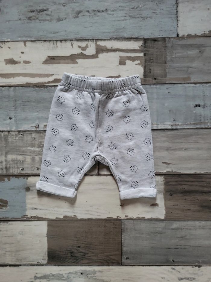 Pantalons "Inextenso" 1-3mois - photo numéro 2