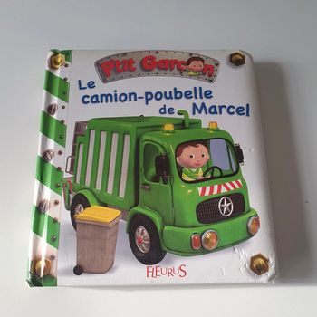 Livre Le camion-poubelle de Marcel