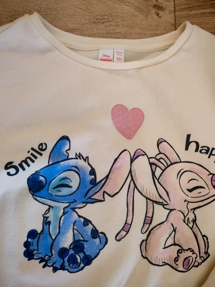 Sweat stitch et angel 12 ans orchestra Disney - photo numéro 3