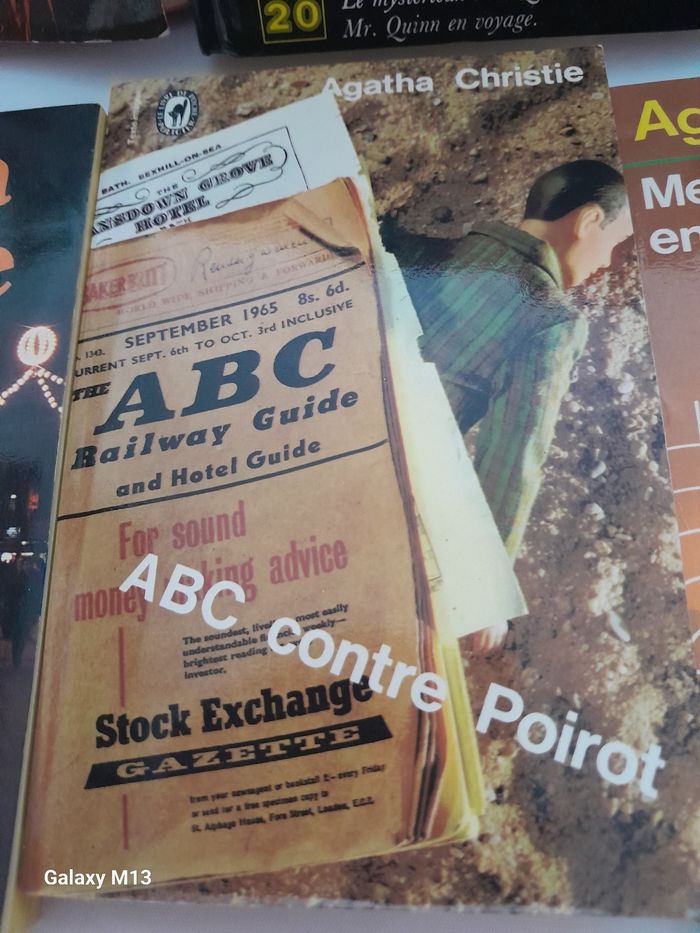 Lot de 9 romans d'Agatha Christie - photo numéro 7