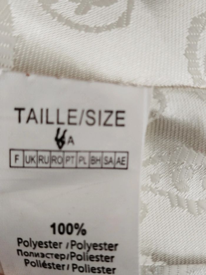 Blazer ivoire et cravate assortie taille 8 ans - photo numéro 4