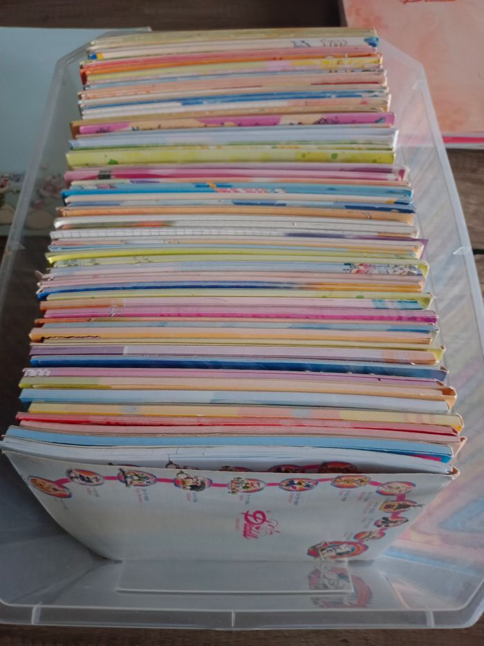 Lot feuilles diddl