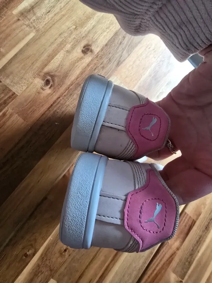 basket puma rose pointure 29 - photo numéro 4