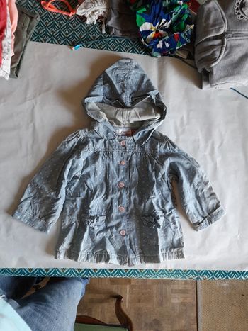 Veste légère tissus