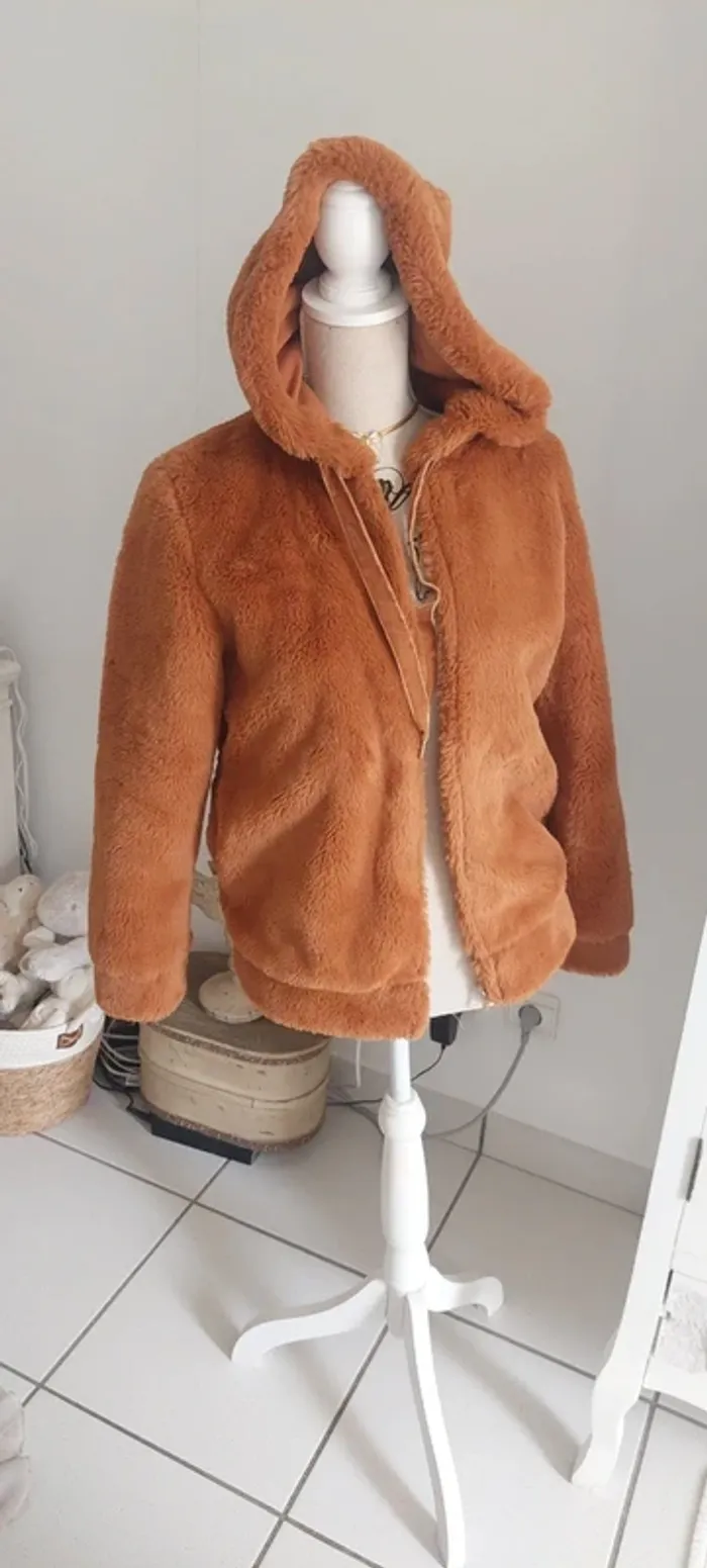 Gilet veste blouson capuche  Etam taille S - photo numéro 3