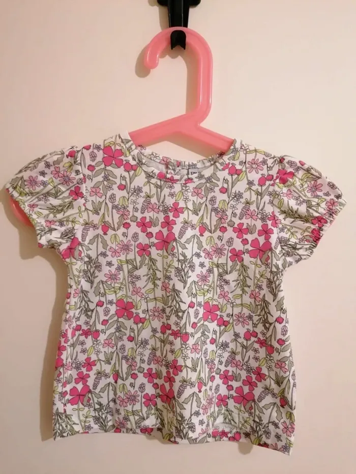 Tee shirt et culottes 12 mois in extenso - photo numéro 2