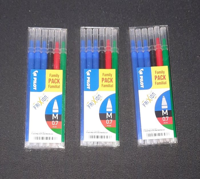 Recharges pilot frixion