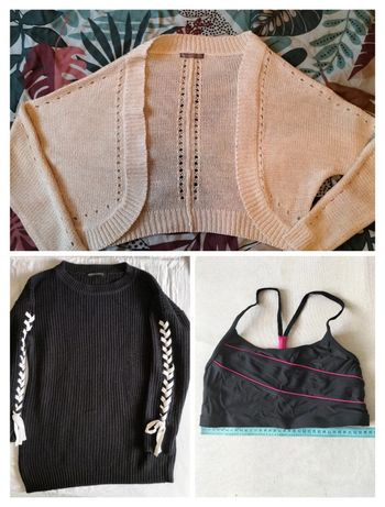 Lot de vêtements femme taille 38, pulls