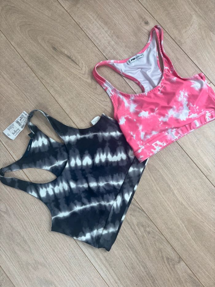 Lot de 2 brassière XS et XXS