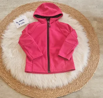Veste coupe vent queshua à capuche 4 ans