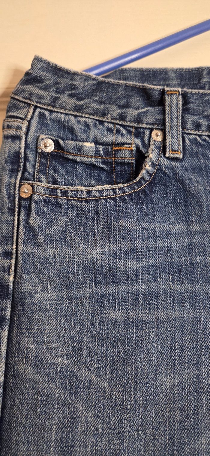 Jean bootcut Acquaverde 29 – coupe flare tendance – denim bleu authentique – très bon état - photo numéro 5
