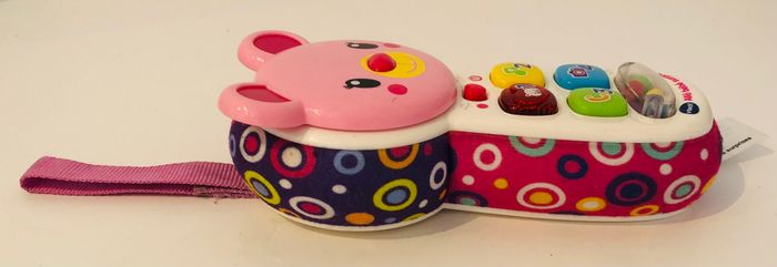 vtech téléphone allo bébé surprises 6-36 mois ourson rose miroir jouet d’éveil parlant interactif découverte chiffres couleurs musique 70 chansons mélodies phrases nomade motricité fine lot SOP77 - photo numéro 5