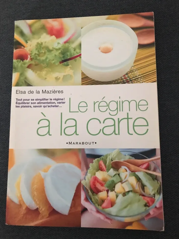 Livre : Le régime à la carte