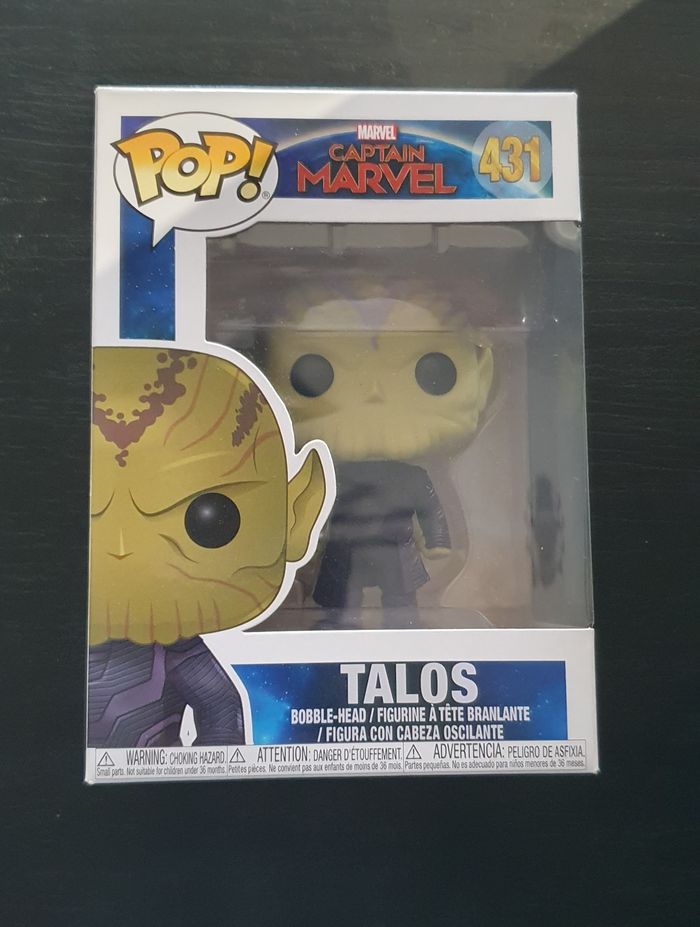 Lot 2 Funko Pop Marvel – Talos #431 & Yon-Rogg #429 - photo numéro 6
