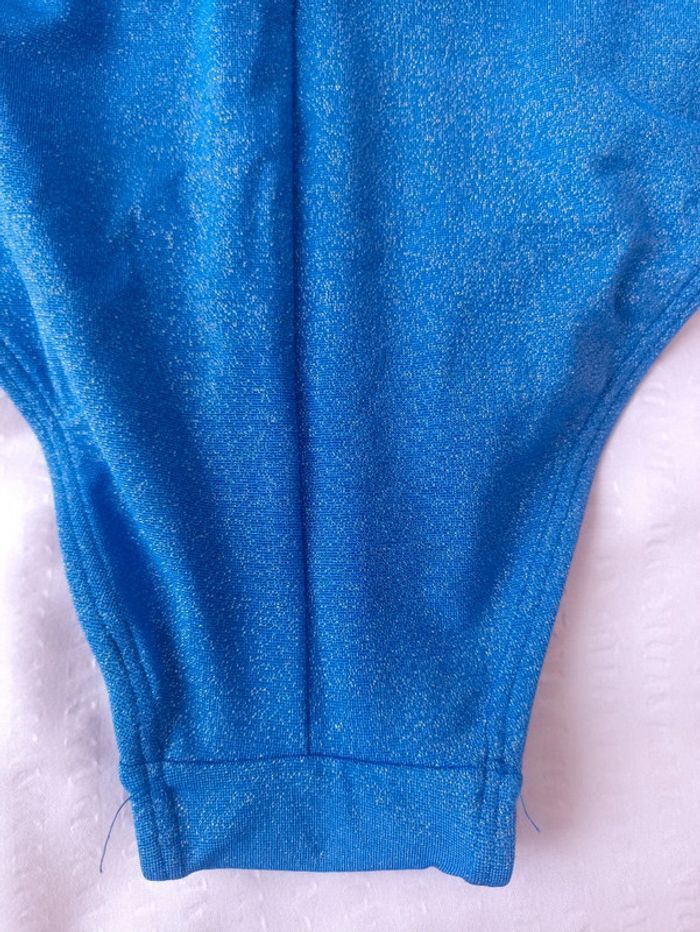 Maillot de bain 1 pièce bleu électrique irisé - photo numéro 5