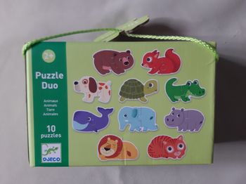 Puzzles duo Animaux - djeco