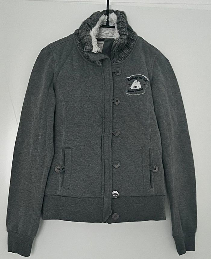 Veste/Gilet Banana Moon Grise