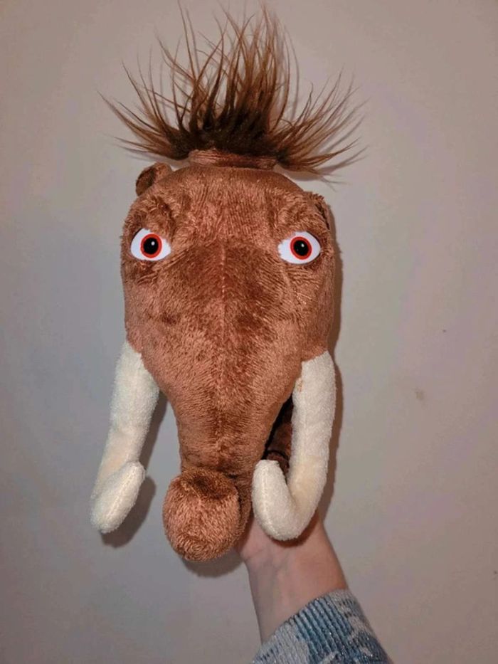 Peluche age  de  glace  mammouth - photo numéro 2