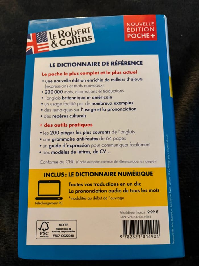 Dictionnaire Anglais - photo numéro 2