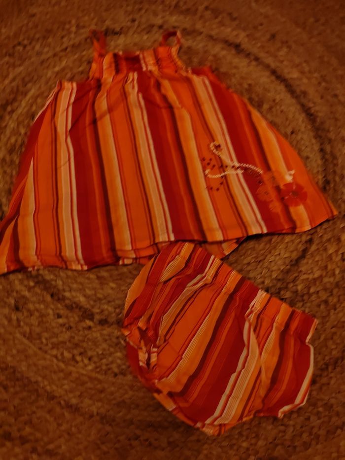 Robe et bloomer 6 mois