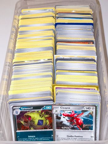 100 cartes Pokémon françaises 