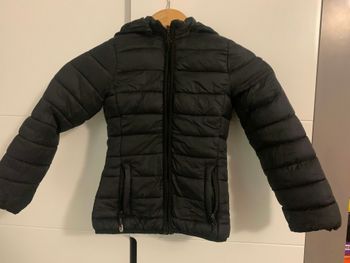 Doudoune noire pour fille