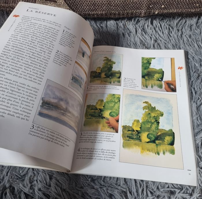 Lot 2 livres pour apprendre l'aquarelle - photo numéro 5