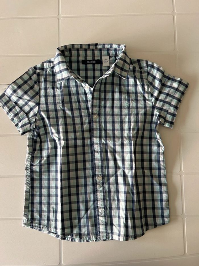 Chemise manches courtes