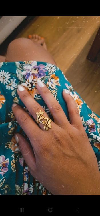 Bague acier inoxydable ajustable neuve