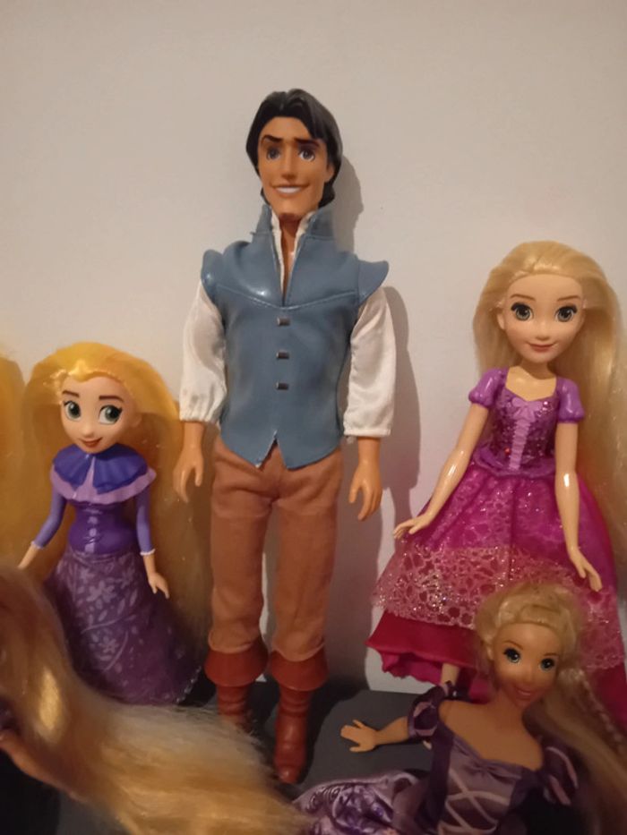 Lot de princesses raiponce et flin rider - photo numéro 4