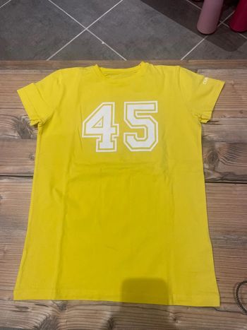 TEE Shirt 45 club Med jaune grand massif