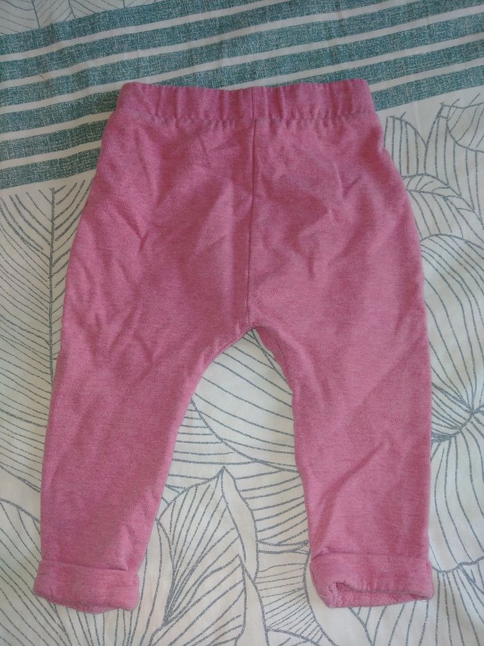 Pantalon Kiabi 18 mois fille, rose - photo numéro 2