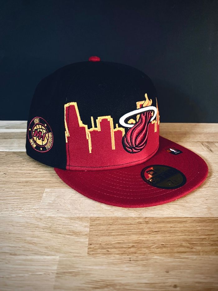Casquette NBA Miami Heat - Basketball Cap New Era 59 Fifty 7 1/8 - Neuf