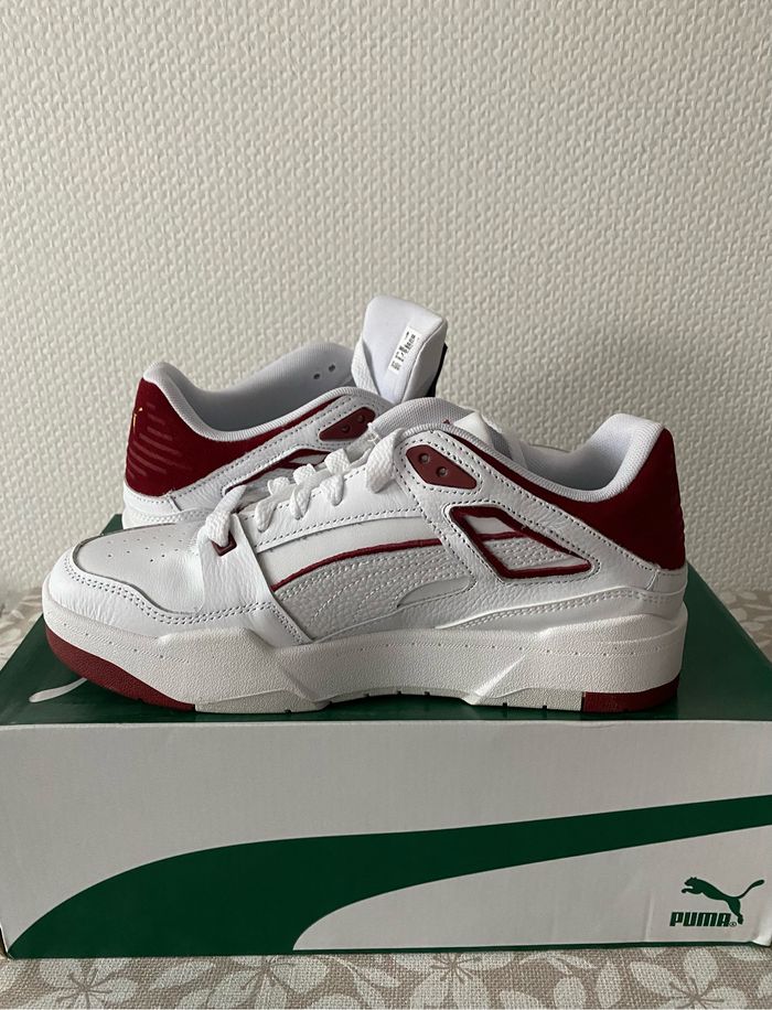 Sneakers Slipstream invdr Puma - Blanc & Rouge - Pointure 40,5 or 8 US - photo numéro 8