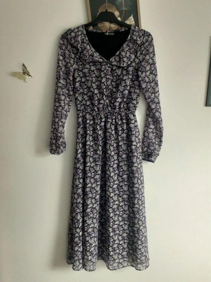 Robe longue voile XS