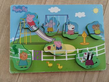 Puzzle bois Peppa Pig