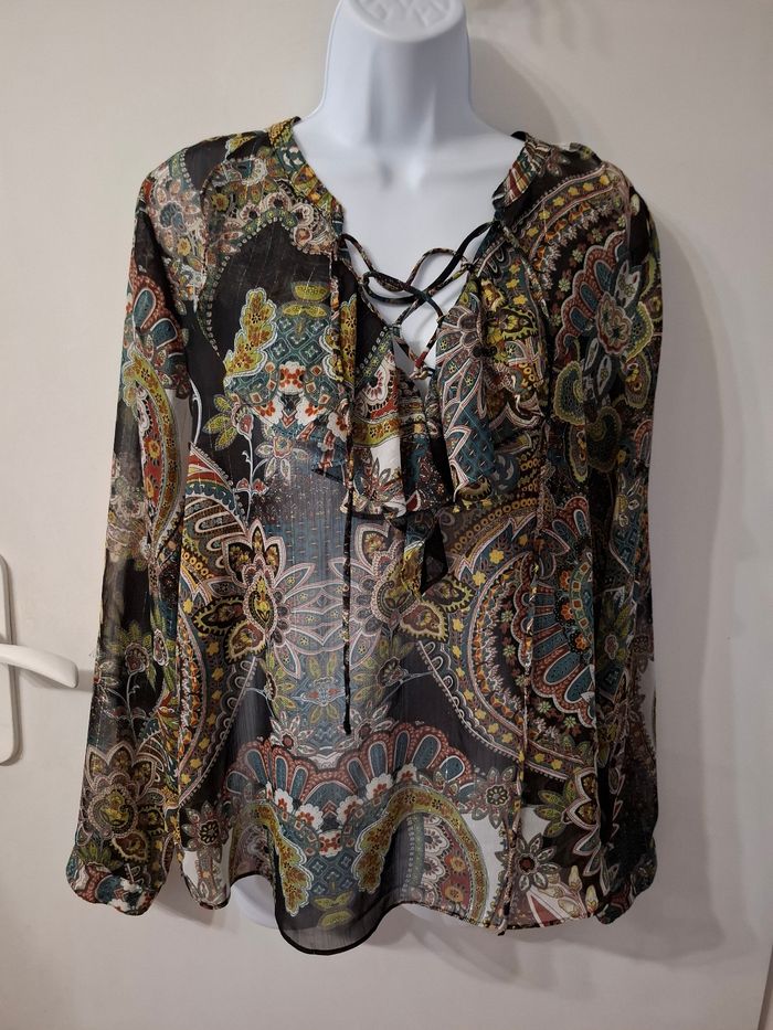 Blouse elora taille 42 en très bon état Mesure dans lannonce - photo numéro 4