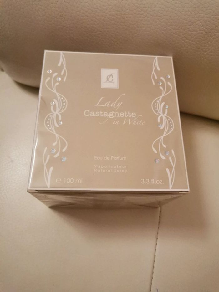 Eau de parfum Lady Castagnette in White 100 ML grand format - photo numéro 2