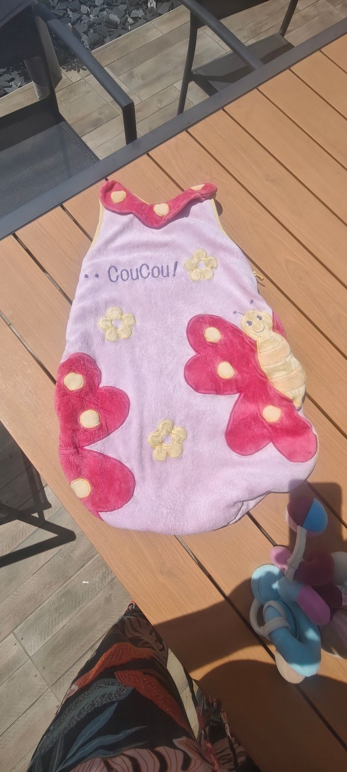 Gigoteuse 0/3mois  avec spirale hochet pour poussette ou cosy - photo numéro 3