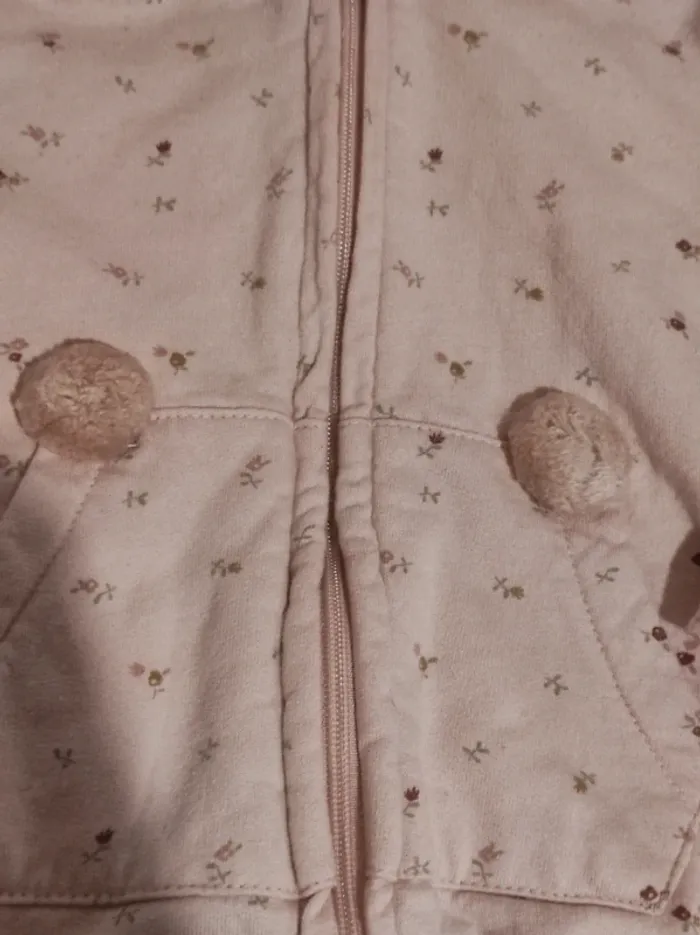 Gilet zippé - 12 Mois - Fille - photo numéro 2