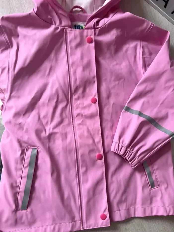 Veste imperméable 2-4 ans rose Lupilu - photo numéro 2