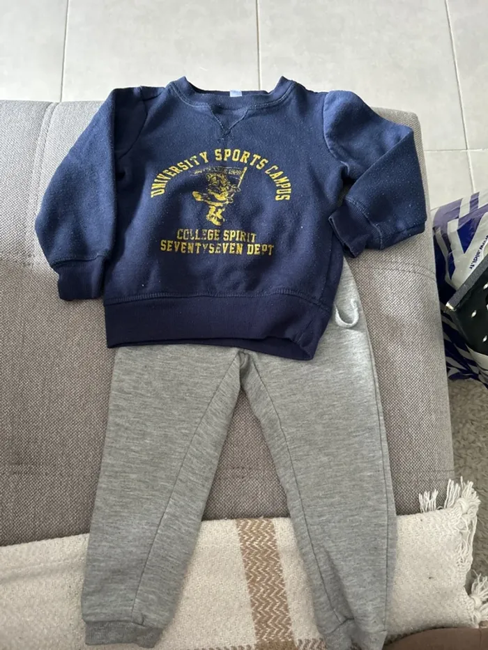 Ensemble pull jogging garçon