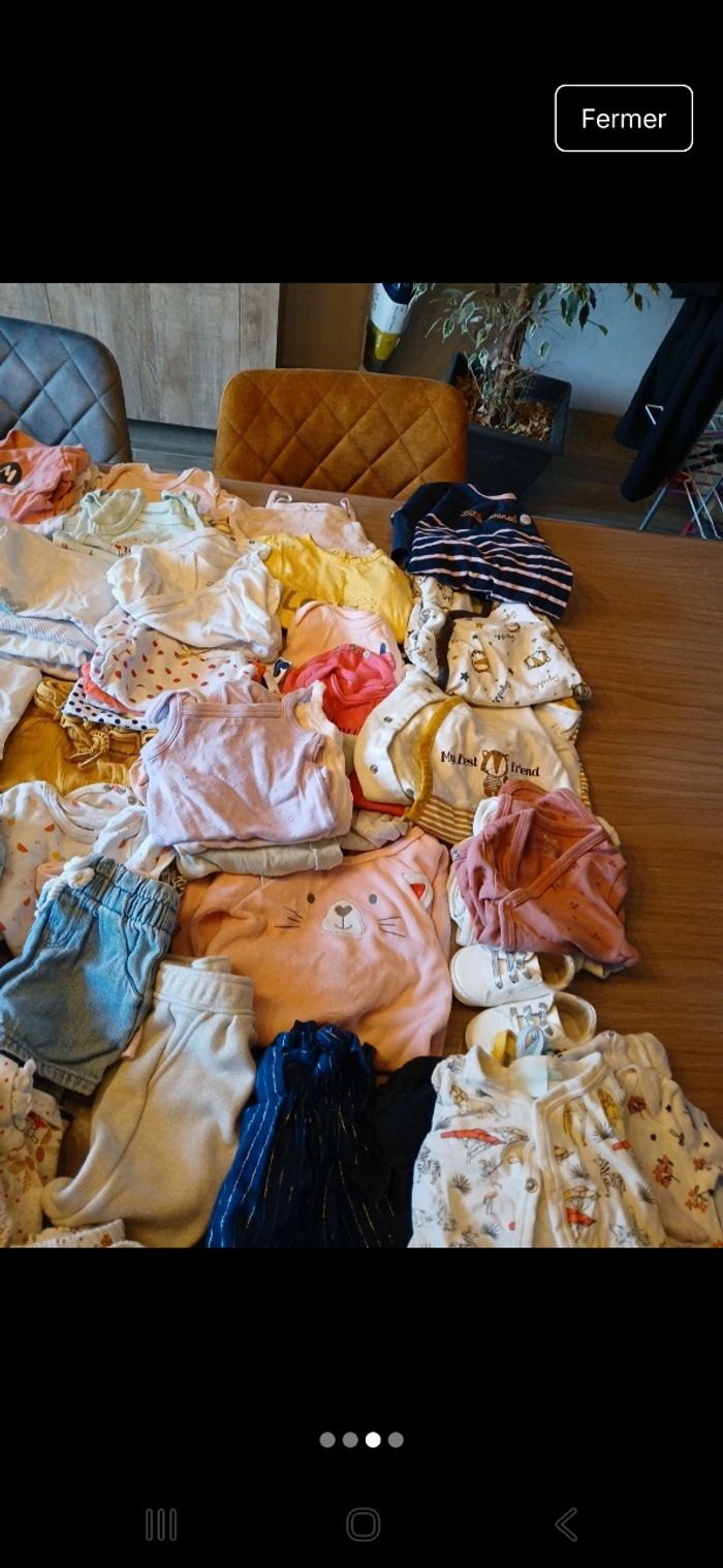 Lot vêtements fille 3 mois - photo numéro 3