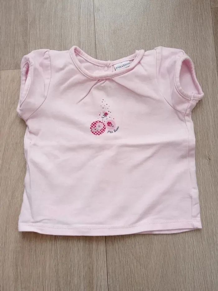 lot de 3 T-shirt MC 6M - photo numéro 5