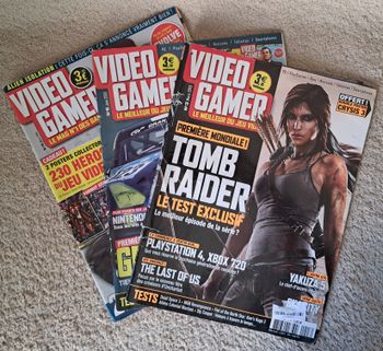 Lot de 3 anciens magazines Video Gamer