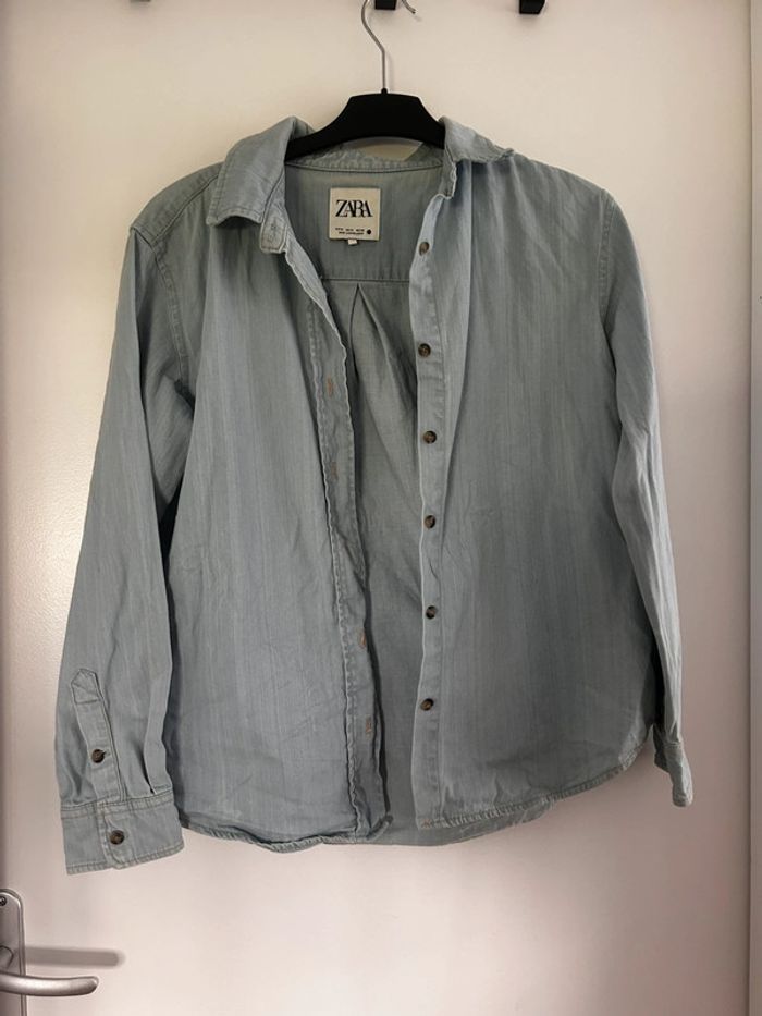 Chemise veste en jeans Zara taille M