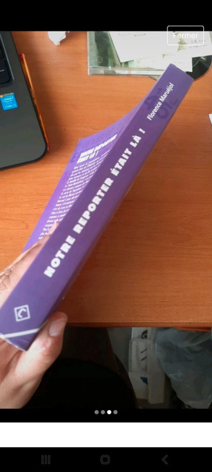 Livre notre reporter était la - photo numéro 3