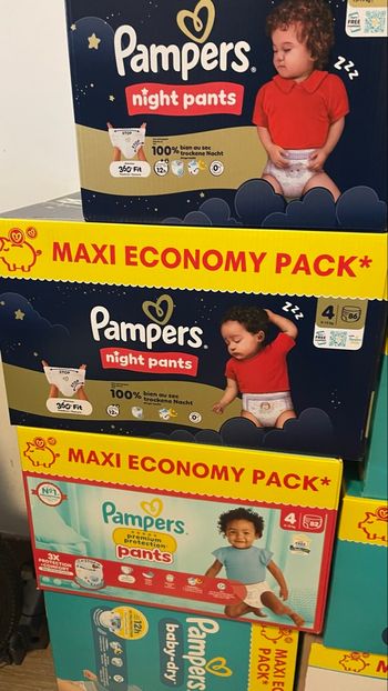Pampers taille 4 pant 