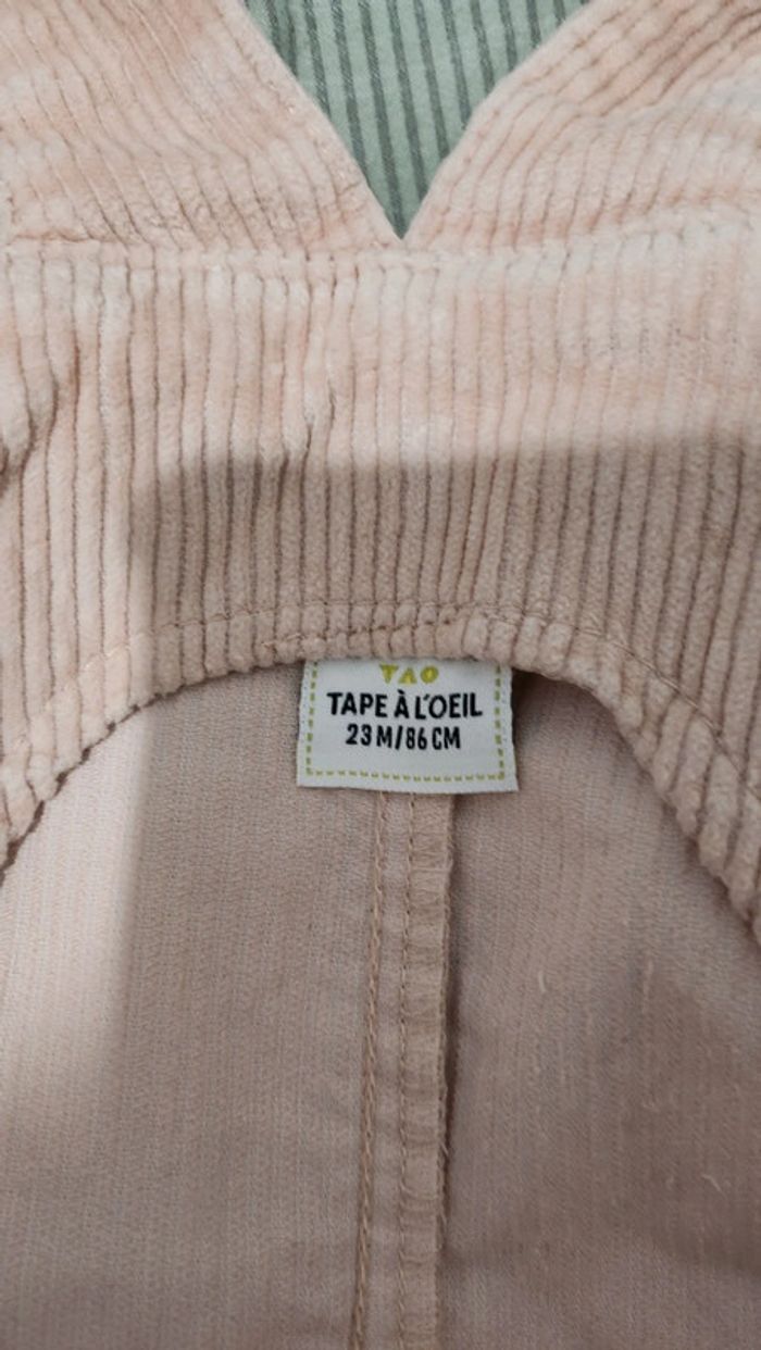 Salopette velours - photo numéro 4