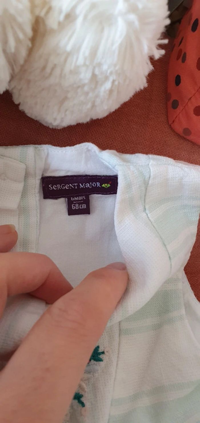 Ensemble Sergent Major taille 6 mois - photo numéro 5